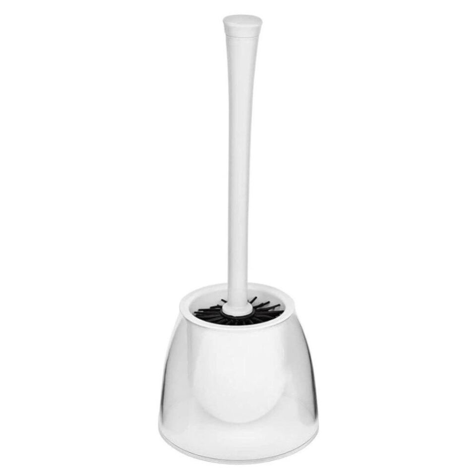 Saban Plastik Tuvalet Fırçası Beyaz  - 14,5 x 37 cm