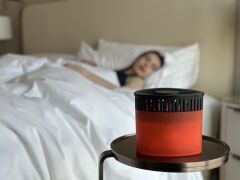 Kırmızı, Kırmızı Meyveler Kokulu Üçgen Nem Alıcı Aparat - Koku ve Rutubet Giderici 500Gr