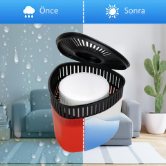 Kırmızı, Kırmızı Meyveler Kokulu Üçgen Nem Alıcı Aparat - Koku ve Rutubet Giderici 500Gr