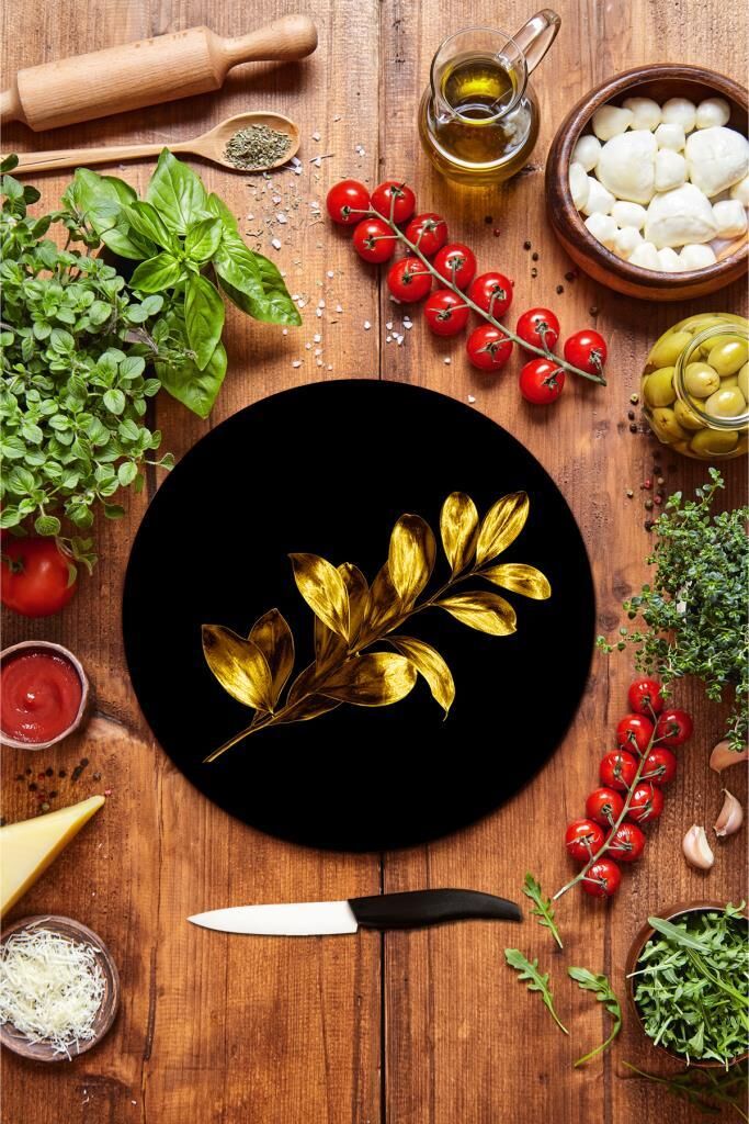 Çap 32 cm Tek Buğday Desenli