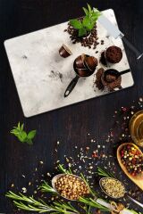 30x40 cm Cam Kesme Tahtası Tropik