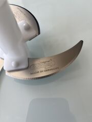 Üç Bıçaklı Manuel El Rondosu - Sebze Meyve Doğrayıcı & Parçalayıcı Kırmızı