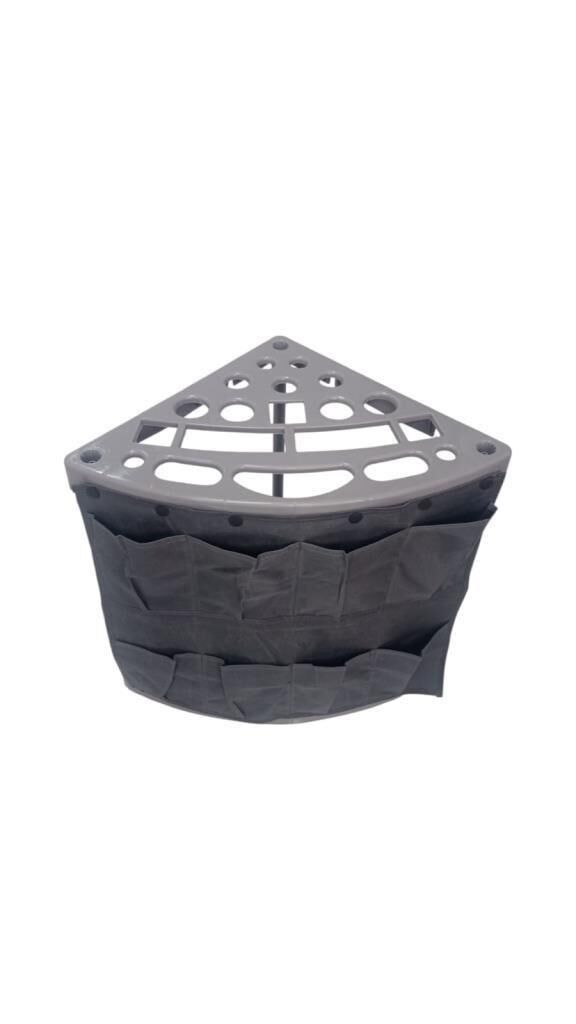 Saban Köşe Tipi Çok Amaçlı Temizlik Seti Organizeri – Süpürge, Faraş ve Temizlik Malzemesi Düzenleyici