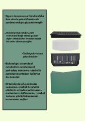 500 gr Kare Nem Alıcı Aparat Yeşil Elma (Tablet Dahil)