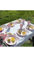 32 Parça Eko Piknik Seti (Pudra)