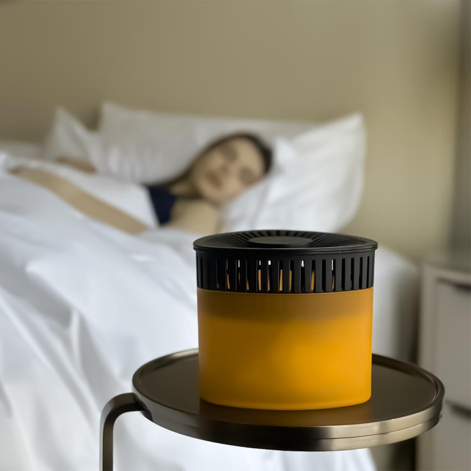 Turuncu, Portakal Üçgen - Nem Alıcı Aparat + Rutubet Giderici Tablet (500 Gram)