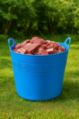 Kurban Kovası , Kirli Ve Oyuncak Sepeti Esneyebilen Özellik 42 Lt  (Mavi)