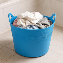 Kurban Kovası , Kirli Ve Oyuncak Sepeti Esneyebilen Özellik 42 Lt  (Mavi)