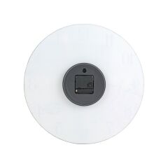 Modern Dekoratif Sessiz Akar Duvar Saati - Temperli Cam 37 cm HS001