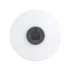 Modern Dekoratif Sessiz Akar Duvar Saati - Temperli Cam 37 cm HS003