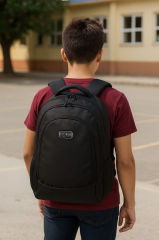 Üç Bölmeli Okul ve  Sırt Çantası