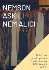 6 Adet Saban Nemson Nem Alıcı Askılı