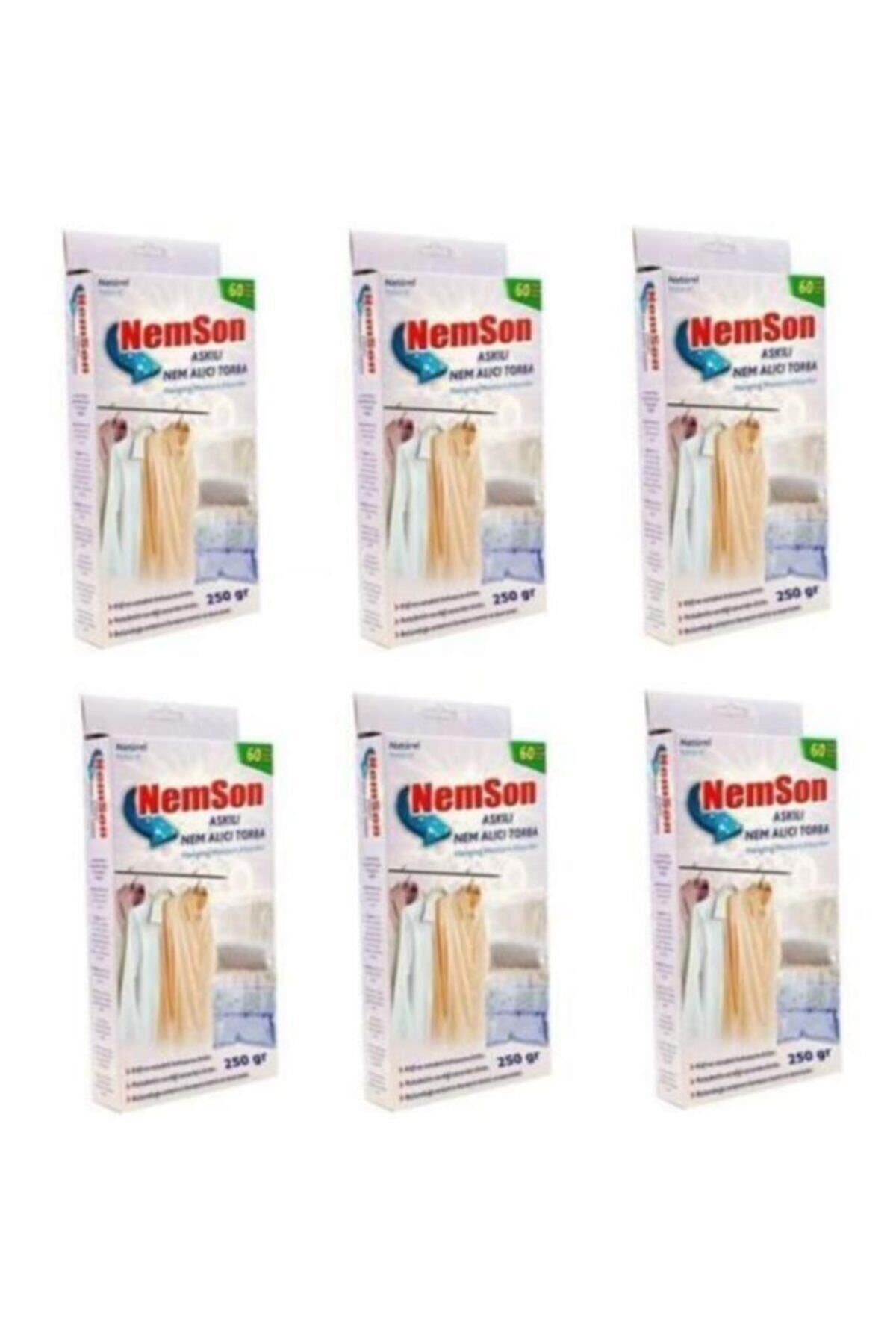 6 Adet Saban Nemson Nem Alıcı Askılı