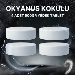 2 Adet 2x500 gr Nem Alıcı Rutubet Ve Küf Önleyici Yedek Tablet Okyanus