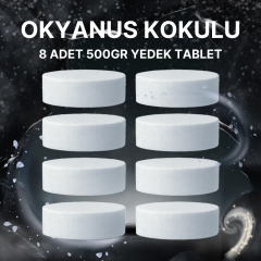 4 Adet 2x500 gr Nem Alıcı Rutubet Ve Küf Önleyici Yedek Tablet Okyanus