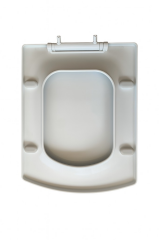 Plastik Kare Soft Klozet Kapağı  K2 – Dayanıklı, Hijyenik, Kolay Montajlı,  (44x36 cm)