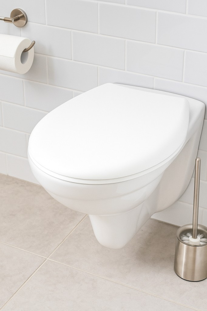 Plastik Akdeniz Seat Klozet Kapağı – Dayanıklı, Hijyenik, Kolay Montajlı, Standart Ölçü (43x36 cm)