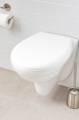 Plastik Akdeniz Seat Klozet Kapağı – Dayanıklı, Hijyenik, Kolay Montajlı, Standart Ölçü (43x36 cm)