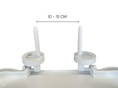 Plastik Akdeniz Seat Klozet Kapağı – Dayanıklı, Hijyenik, Kolay Montajlı, Standart Ölçü (43x36 cm)