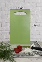 Kesme Tahtası Plastik Yeşil 21x31 cm