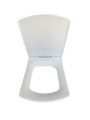 Plastik Oval Soft Klozet Kapağı – Dayanıklı, Hijyenik, Kolay Montajlı, Standart Ölçü (44x35 cm)