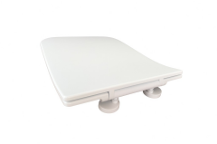 Plastik Oval Soft Klozet Kapağı – Dayanıklı, Hijyenik, Kolay Montajlı, Standart Ölçü (44x35 cm)