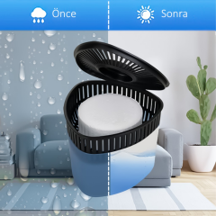 2 Adet 500 gr Nem Alıcılı Ve Rutubet Giderici Aparat Üçgen Şeftali (TABLET DAHİL)