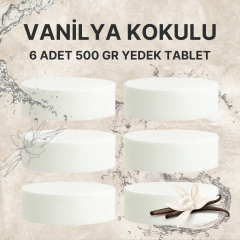 3 Adet 2x500 gr Nem Alıcı Rutubet Ve Küf Önleyici Yedek Tablet Vaniya
