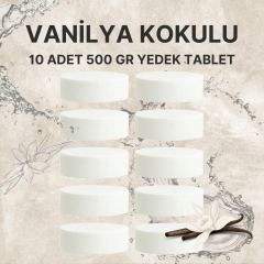 5 Adet 2x500 gr Nem Alıcı Rutubet Ve Küf Önleyici Yedek Tablet Vanilya