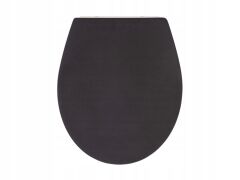 Wenko klozet kapağı, beyaz-siyah, Duroplast