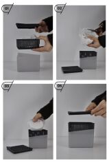 500 gr Kare Nem Alıcı Aparat Naturel (Tablet Dahil)