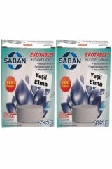 2 Adet 2x250 gr Nem Alıcı Rutubet Giderici Yedek Tablet Yeşil Elma